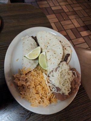 Steak tacos