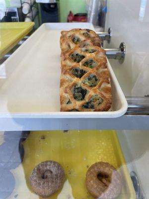 Spinach pastry