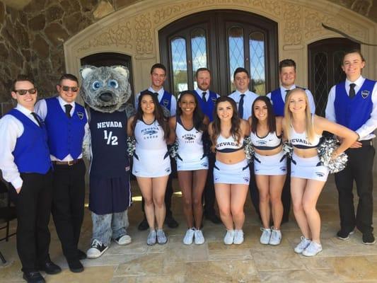 Nevada Athletics event at the Pennington Mansion