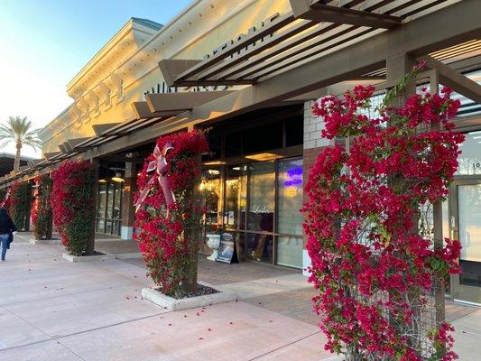 When you see the bougainvilleas you are pretty close. It is not well marked, but once you enter it's really nice.