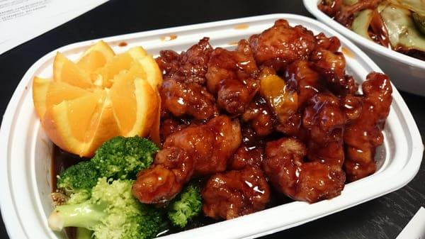 Orange chicken