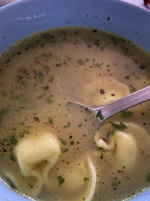 Tortellini soup