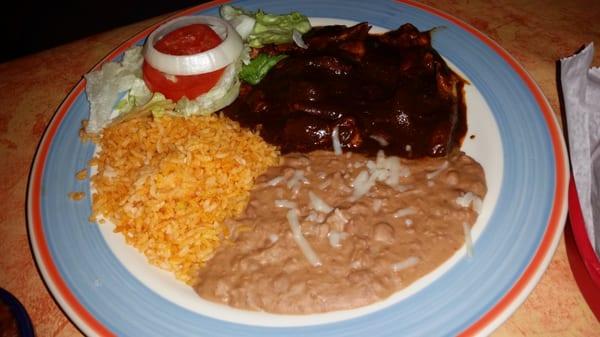 Pollo de mole....excellent;)