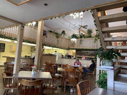 Main dining area.