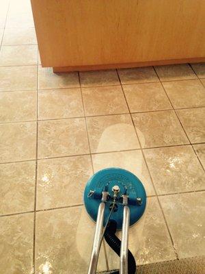 With routine maintenance, you can retain the beauty of your tile and grout.