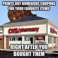 PRINTS OUT NUMEROUS COUPONS FOR YOUR FAVORITE ITEMS  THEn RIGHTAFTER YOU BOUGHT THEM