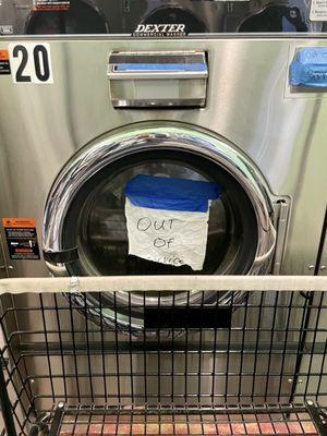 Laundromat Washer (Out of Service)