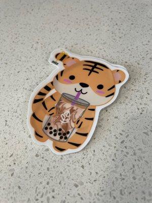 Tiger stickers are back