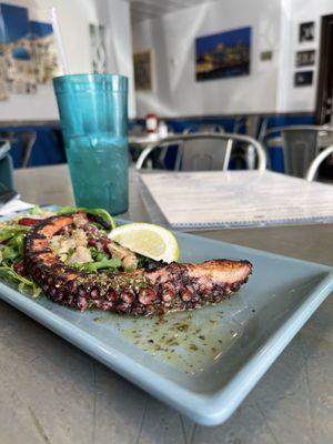 Grilled octopus