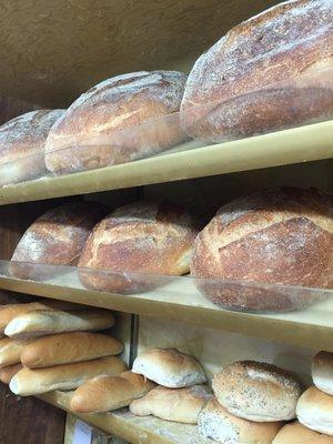 Fresh bread delivered daily from Terranova Bakery in the Bronx and Ossining Bakery