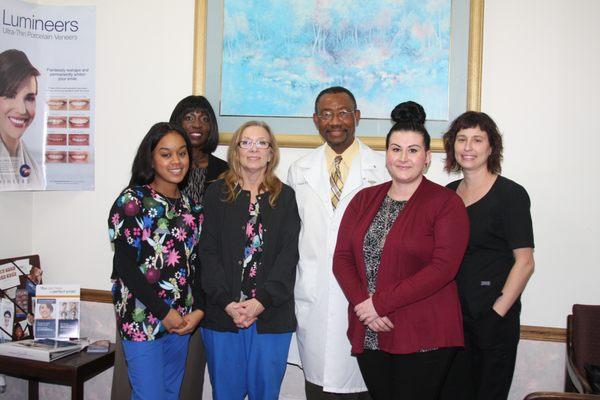 Dr. Oganwu & his Dental Team!