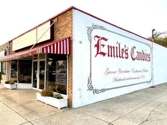 Emile's Candies in Oceanside, NY.