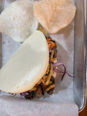 Beautiful Steak steam bun