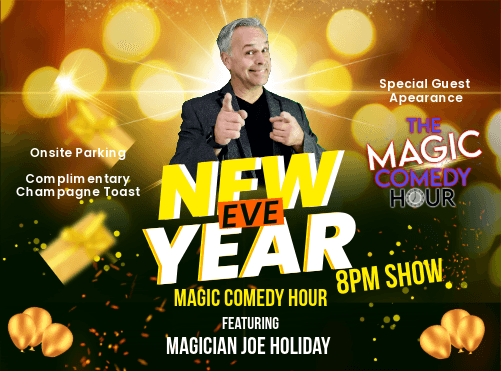 NYE 2024 celebration show at 8pm