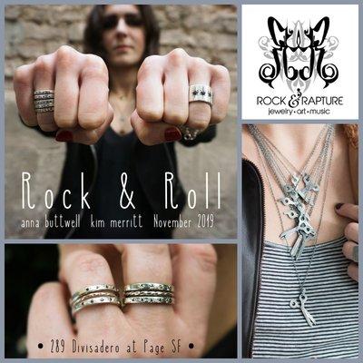 November & December 2019 @RockAndRapture SF #rockandrapture #sfjewelry #jewelrysf