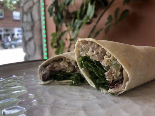 Chicken salad wrap