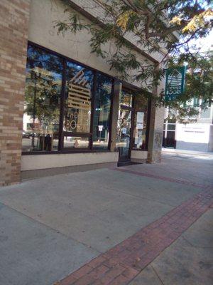 Storefront for The House of Books & Tea (The House of Bigotry).