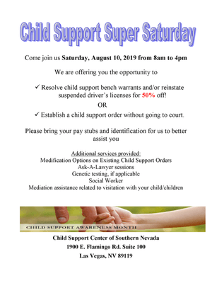 Special Event on Saturday August 10, 2019!