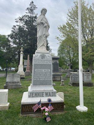 Jennie Wade gravestone