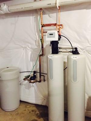 Whole House Filter with Water Softener