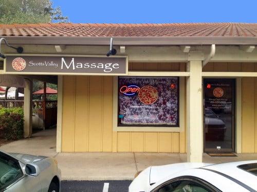 Scotts Valley Massage in the Scotts Valley Junction Shopping Center