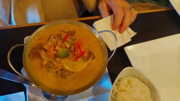 Red Curry with chicken