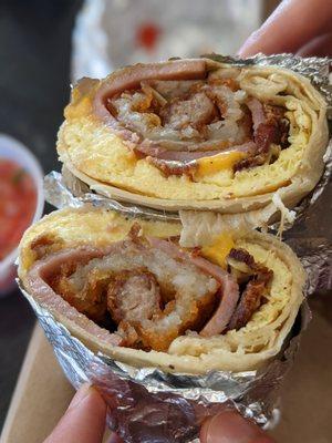 Breakfast burrito