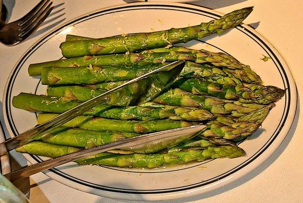 3'26'2022 Steamed Asparagus