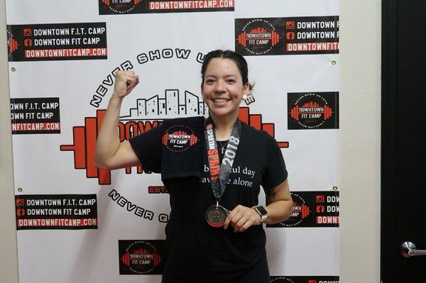 Proud of Miss B! So-Cal Spartan Race Participant :)