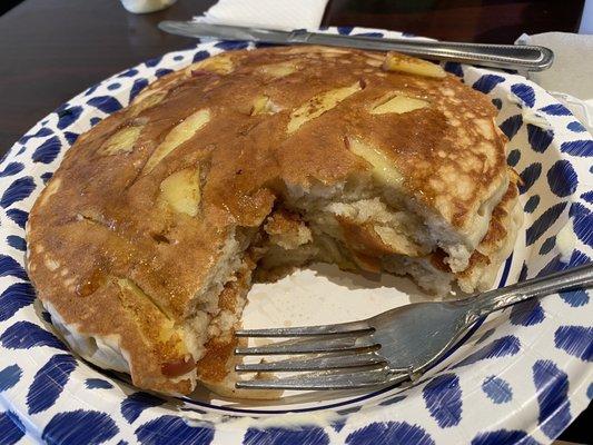 The best apple pancakes!!