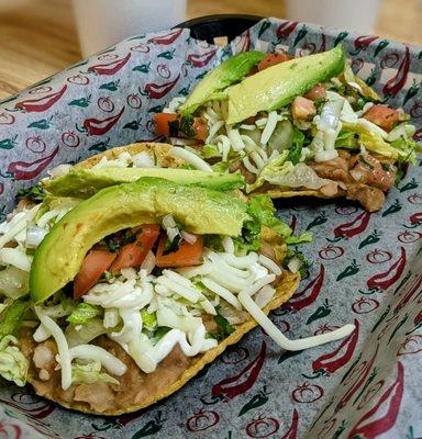 Tostadas here are so good!