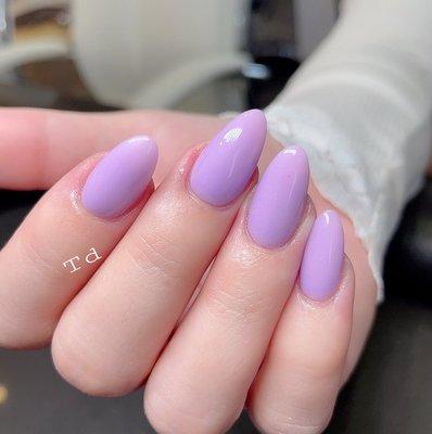 Purple nails