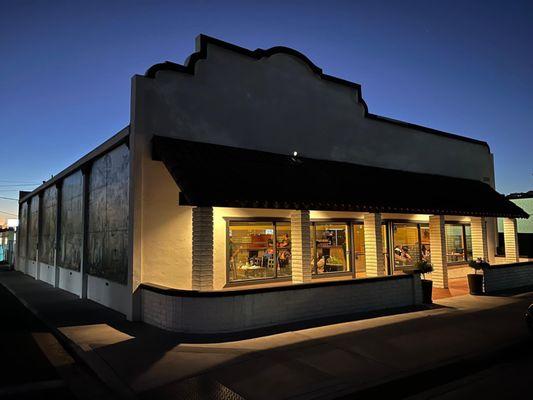 Front of restaurant