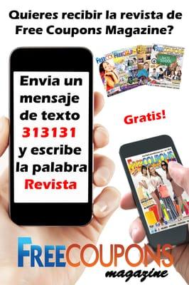 Recibe la revista completamente gratis!