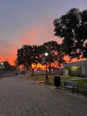 Sunrise at South Gate Park