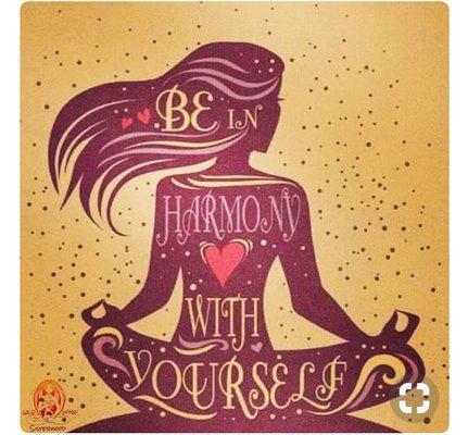 Be in Harmony with Yourself