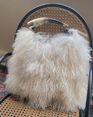 Adorable sheep purse