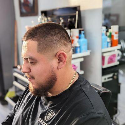 The gentlemen's skin fade !