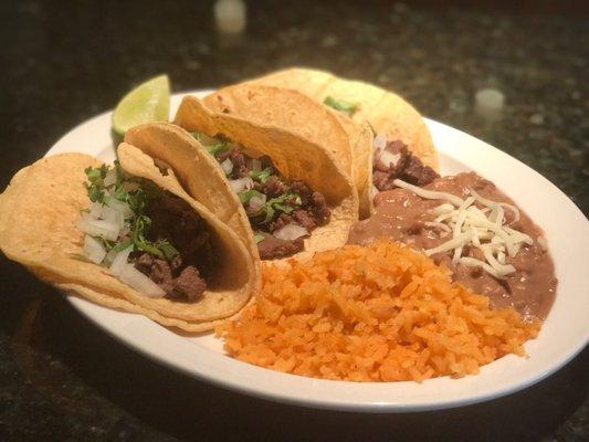 Best tacos in Kenosha !! The unbeatable authentic taste..the great selection from homemade Chorizo to the succulent steak..