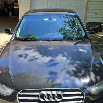 Windshield RNI on a 2011 Audi A4.