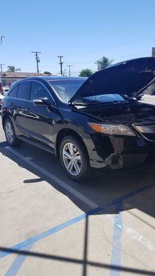 Smog check on my car