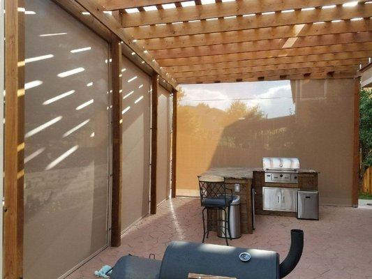 Pergolas and Solar Shades