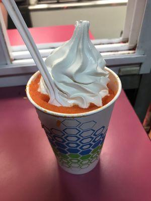 Tangerine gelati