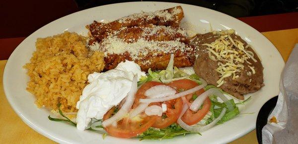 Enchiladas rojas