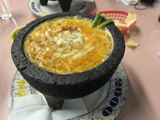 shrimp molcajete