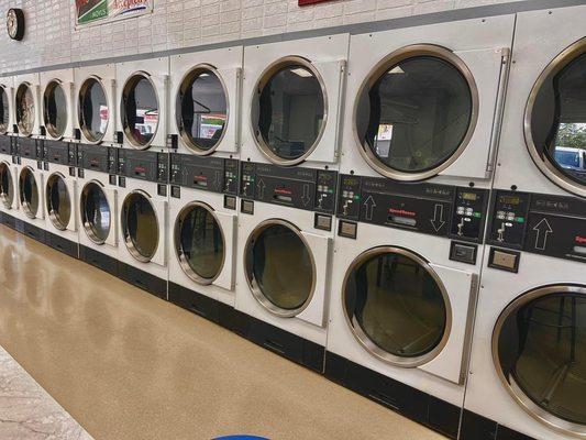 Large variety of dryers!