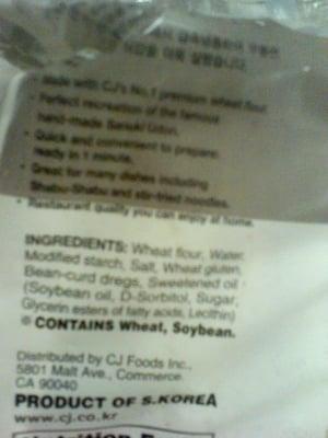 Always reading labels looking for noodles im not reactive to.