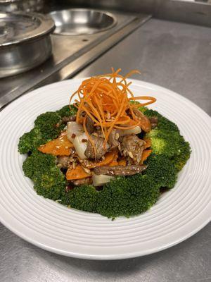 Broccoli Stir-Fry With Beef