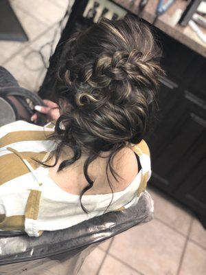 Updos for prom