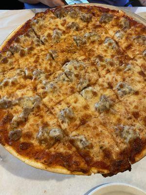 Sausage Pizza   14" Medium